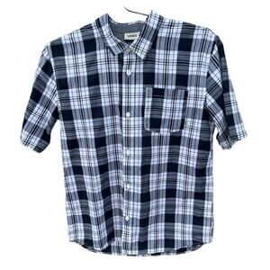 VANS Off the Wall Button-up Shirt  Youth Boy Sz 14 Gently used